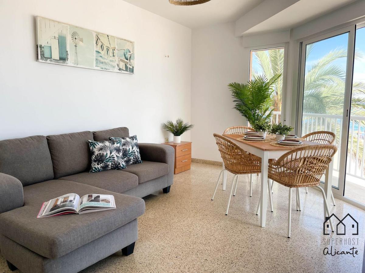 Maravillosas Vistas A La Bonita Playa De Campello. El Campello Kültér fotó