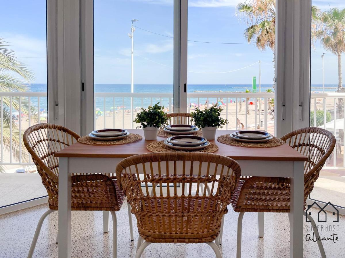 Maravillosas Vistas A La Bonita Playa De Campello. El Campello Kültér fotó