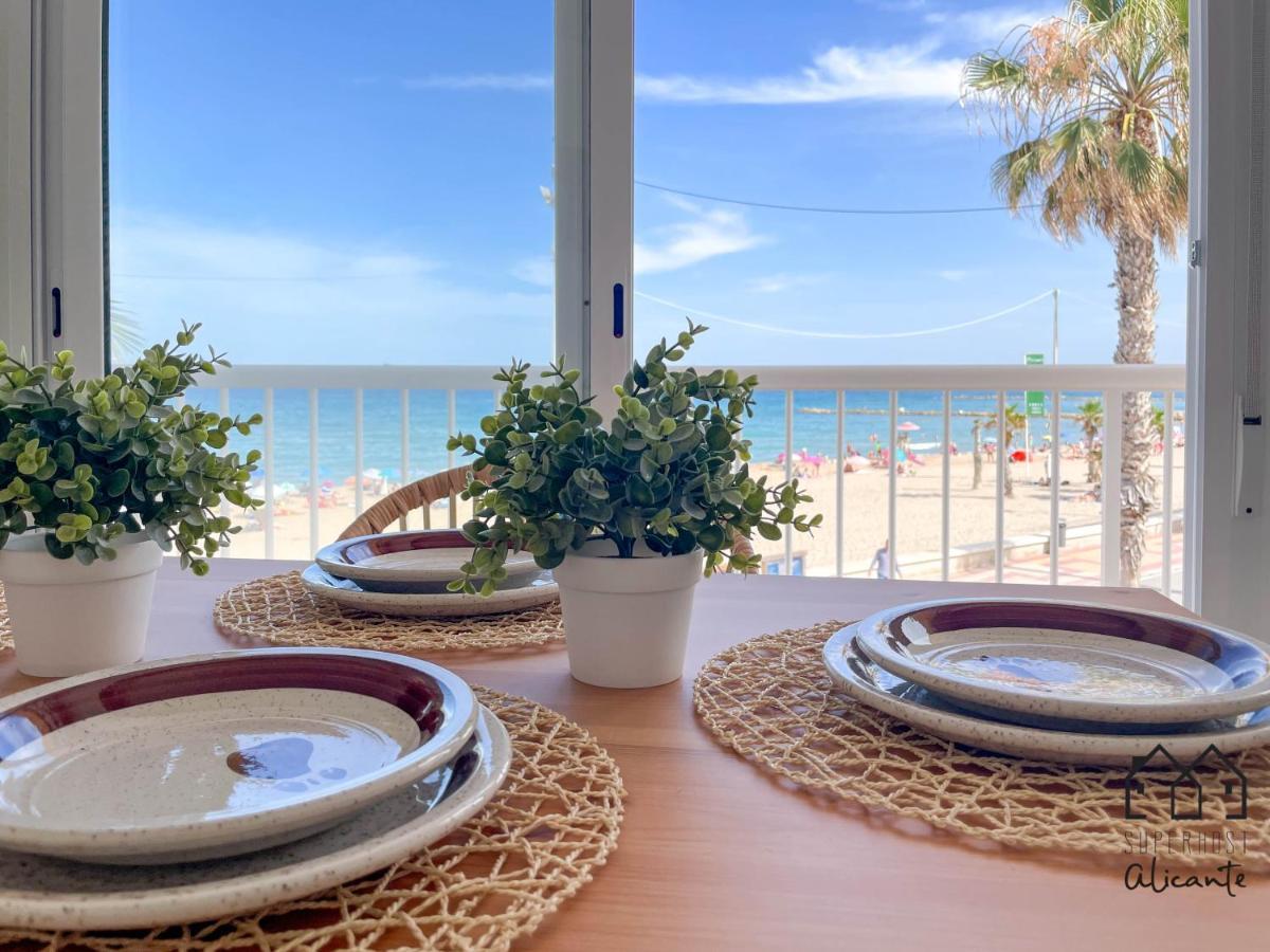Maravillosas Vistas A La Bonita Playa De Campello. El Campello Kültér fotó
